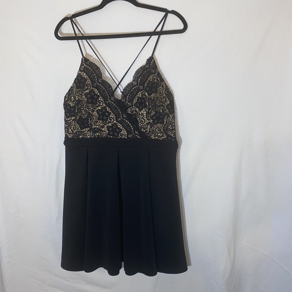 Francesca’s Black Dress